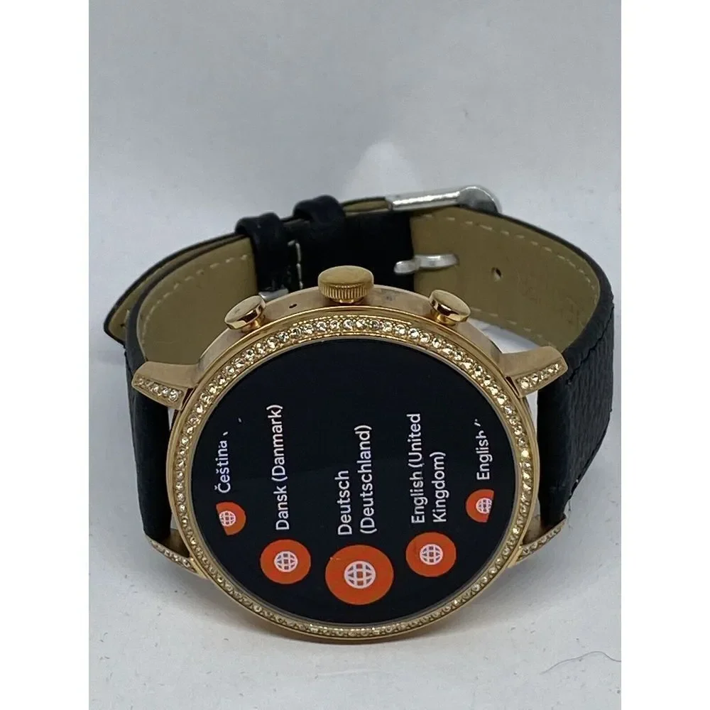 Fossil Gen 4 Authentic Digital Dial Smart Watch Custom Band FTW6011 LT438
